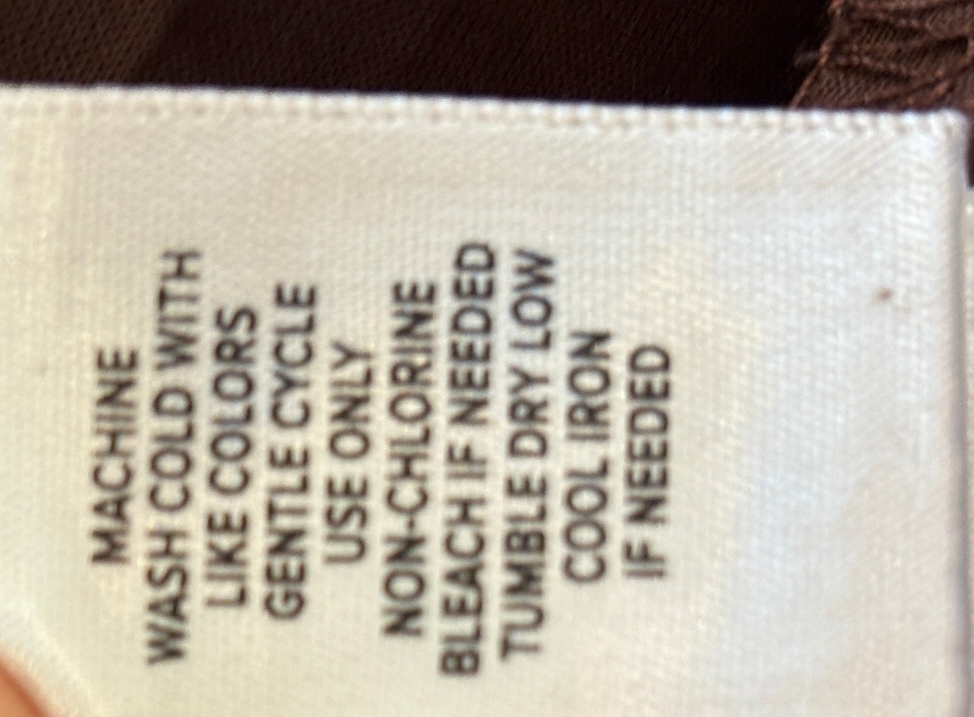 Belle Isle Torrid boho thrifted dress care label machine wash cold
