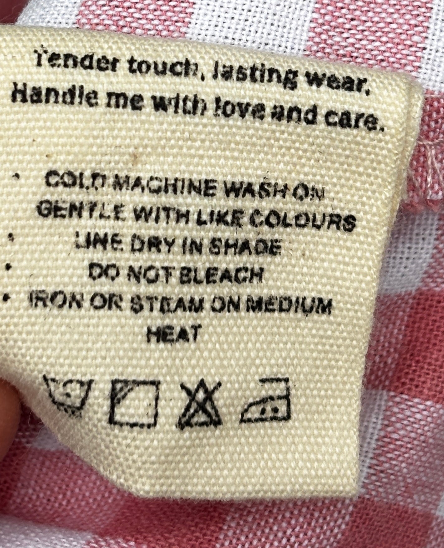 The Lullaby Club care label tender touch lasting wear preloved pants NWT