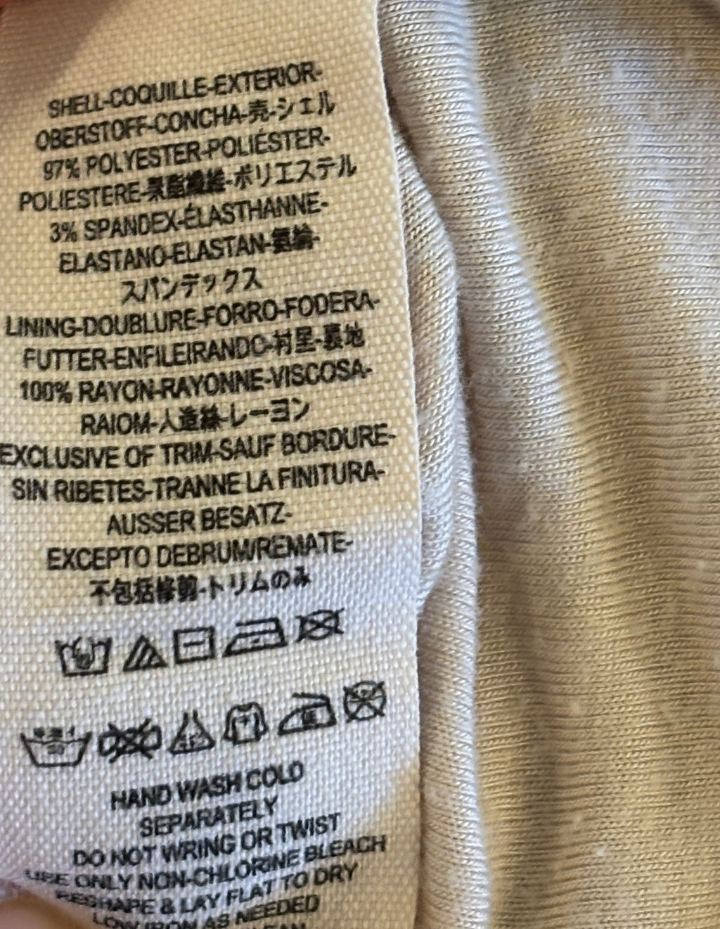 Free People beaded open back dress size medium care label hand wash cold lay flat to dry