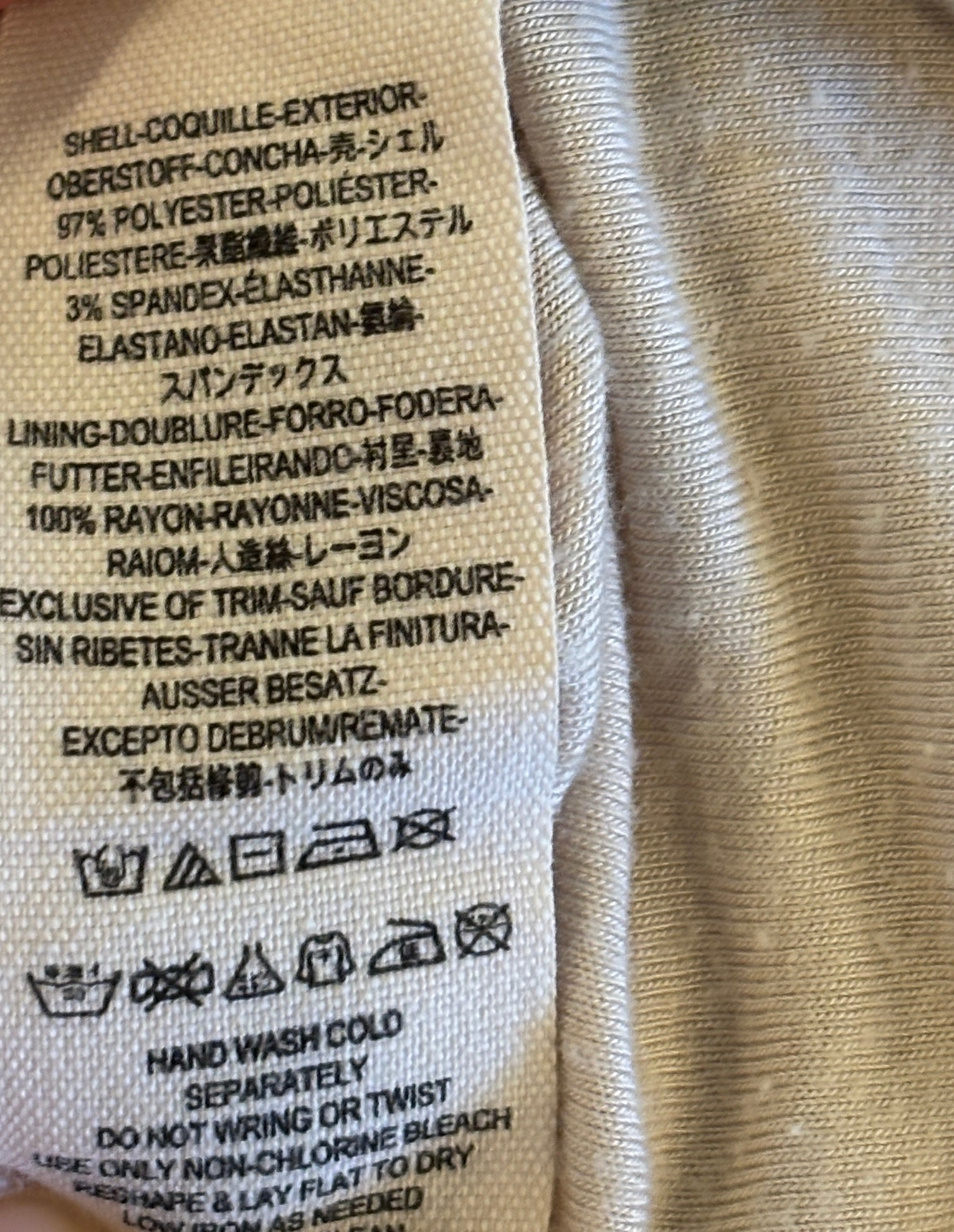 Free People beaded open back dress size medium care label hand wash cold lay flat to dry