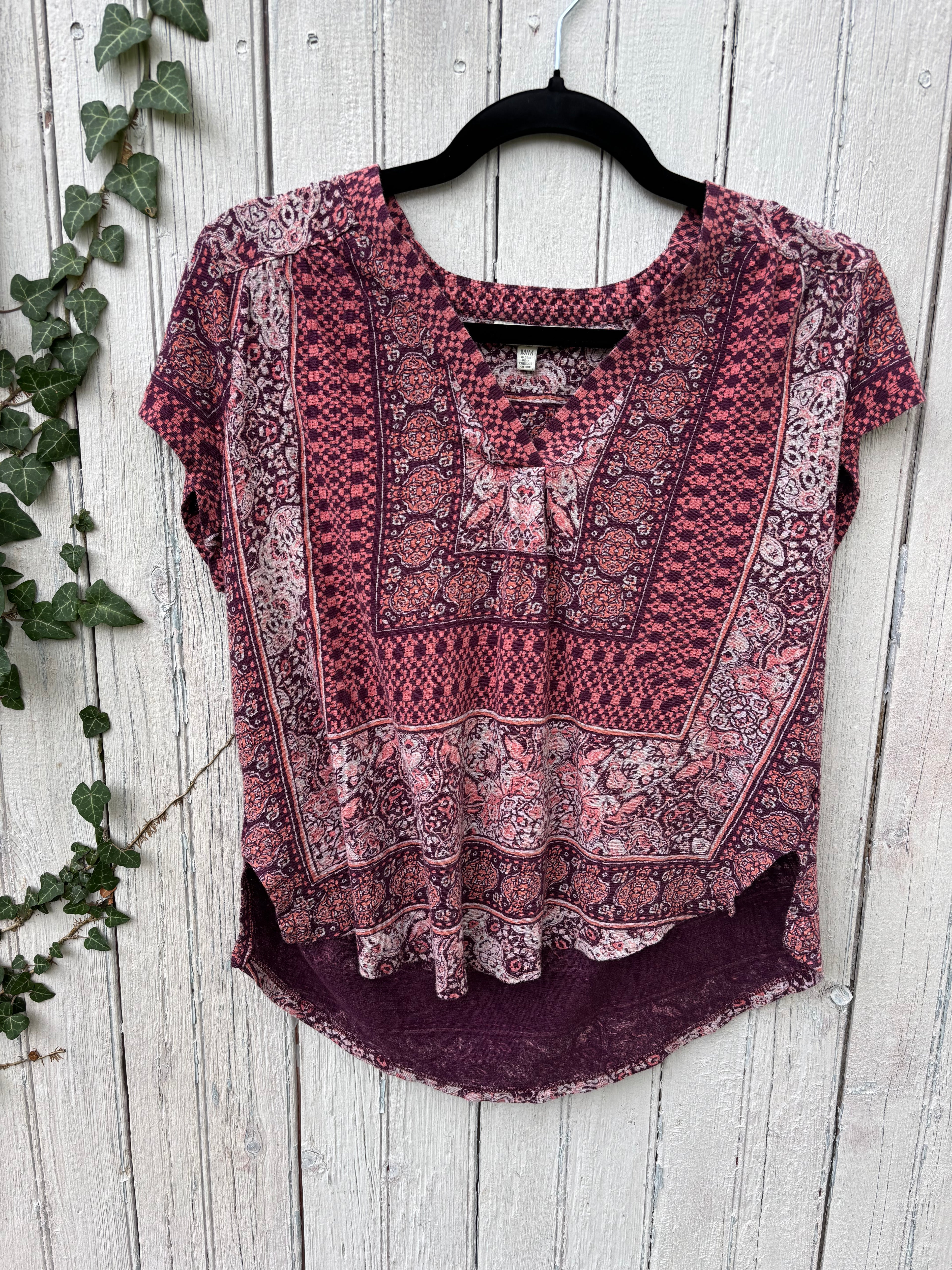 Lucky Brand Short Sleeve Top