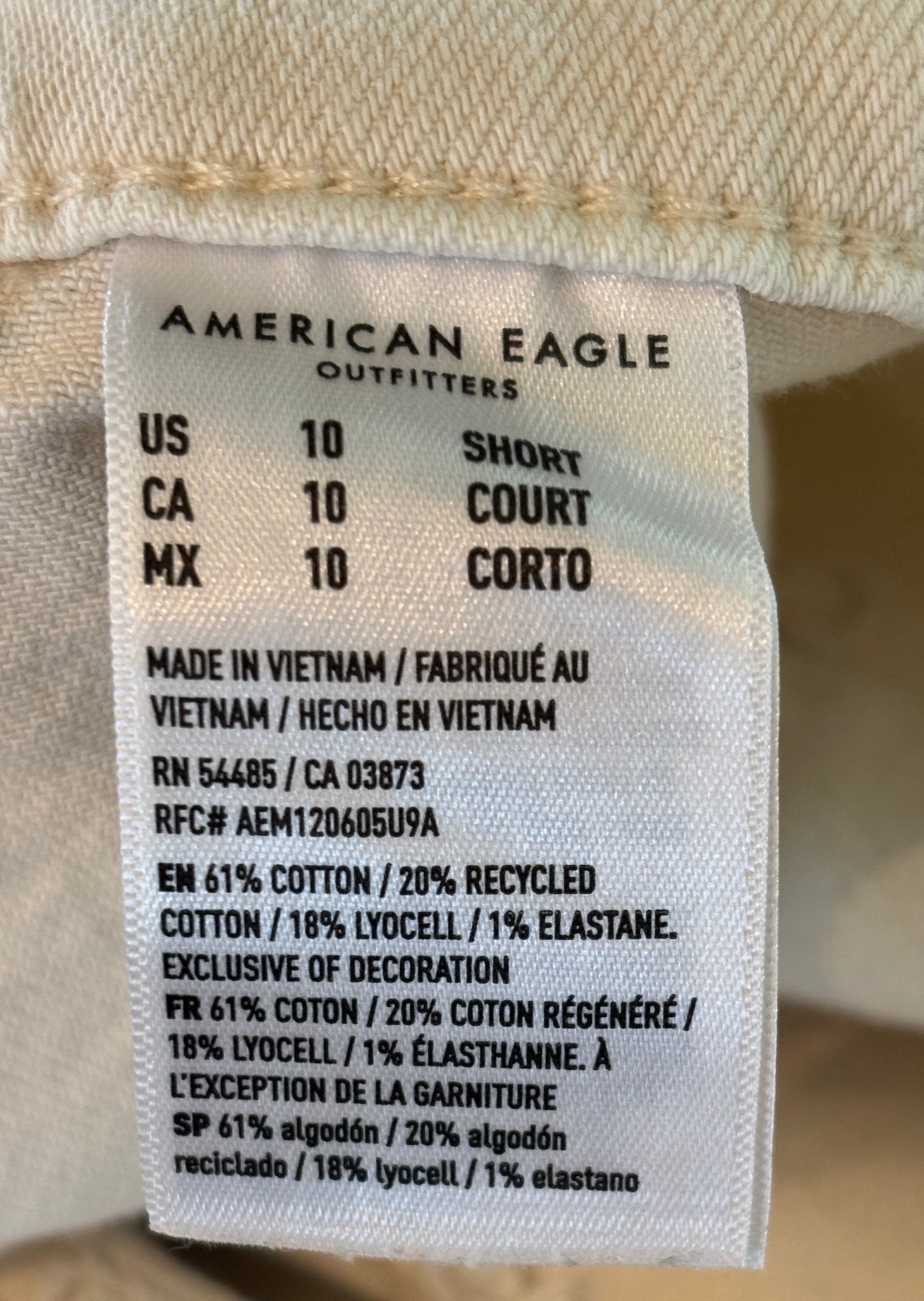 Preloved Pants Like New, American Eagle Cargo Pants, Size 10S - Sassy and Chic