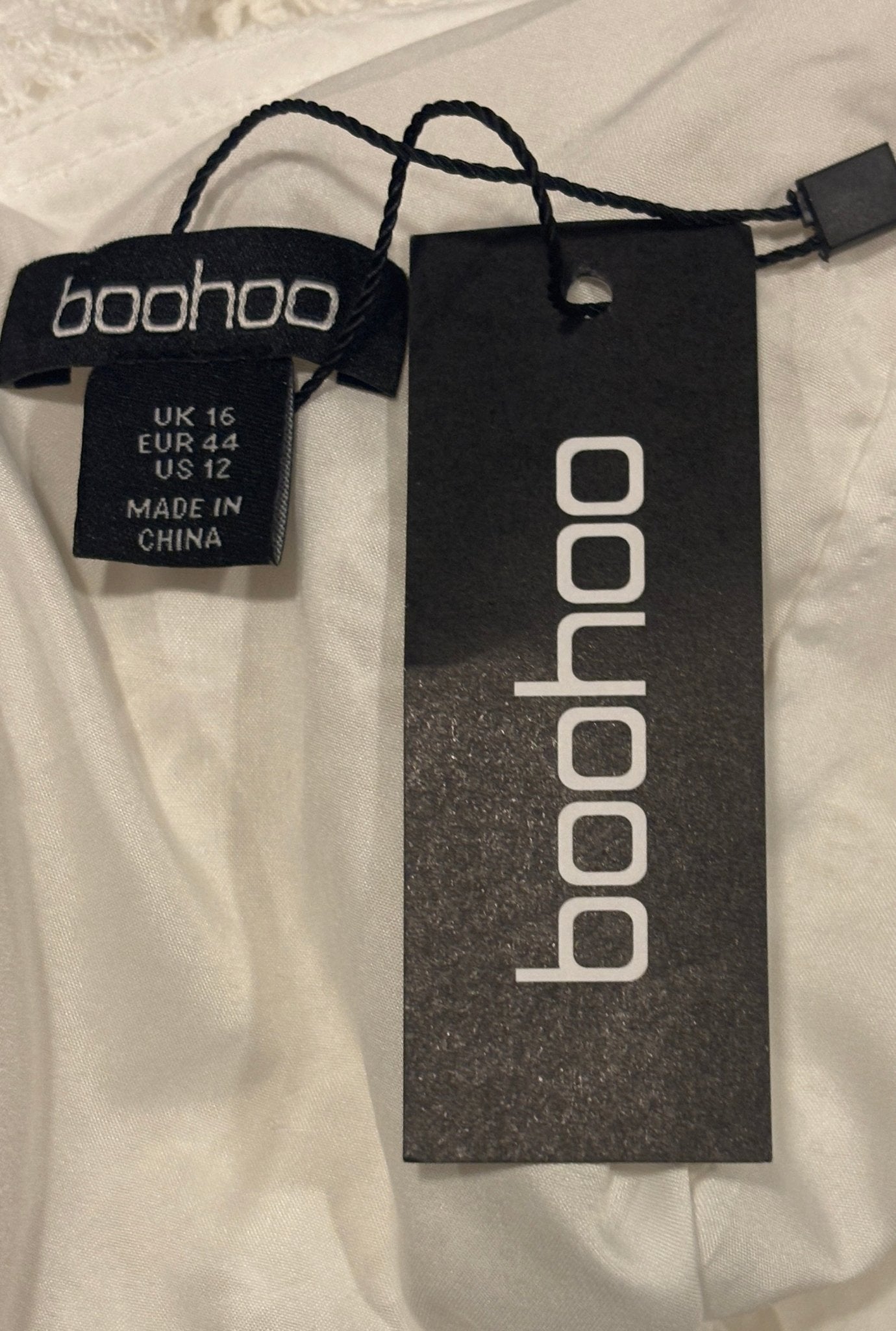 Thrifted Dresses: Boohoo, Size 12. New With Tags - Sassy and Chic