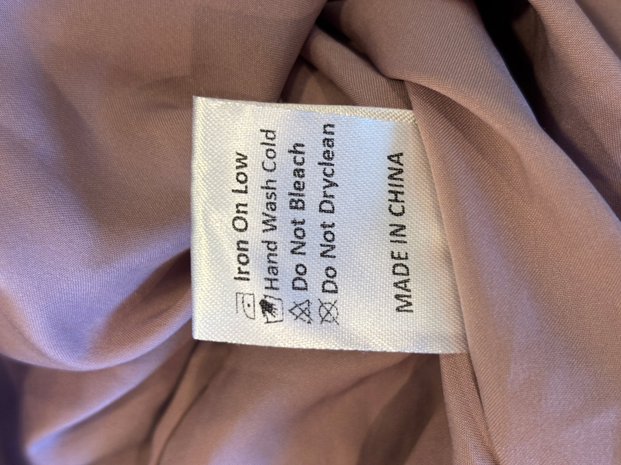Mia Joy maxi dress wash instructions hand wash cold thrifted dresses Sassy and Chic