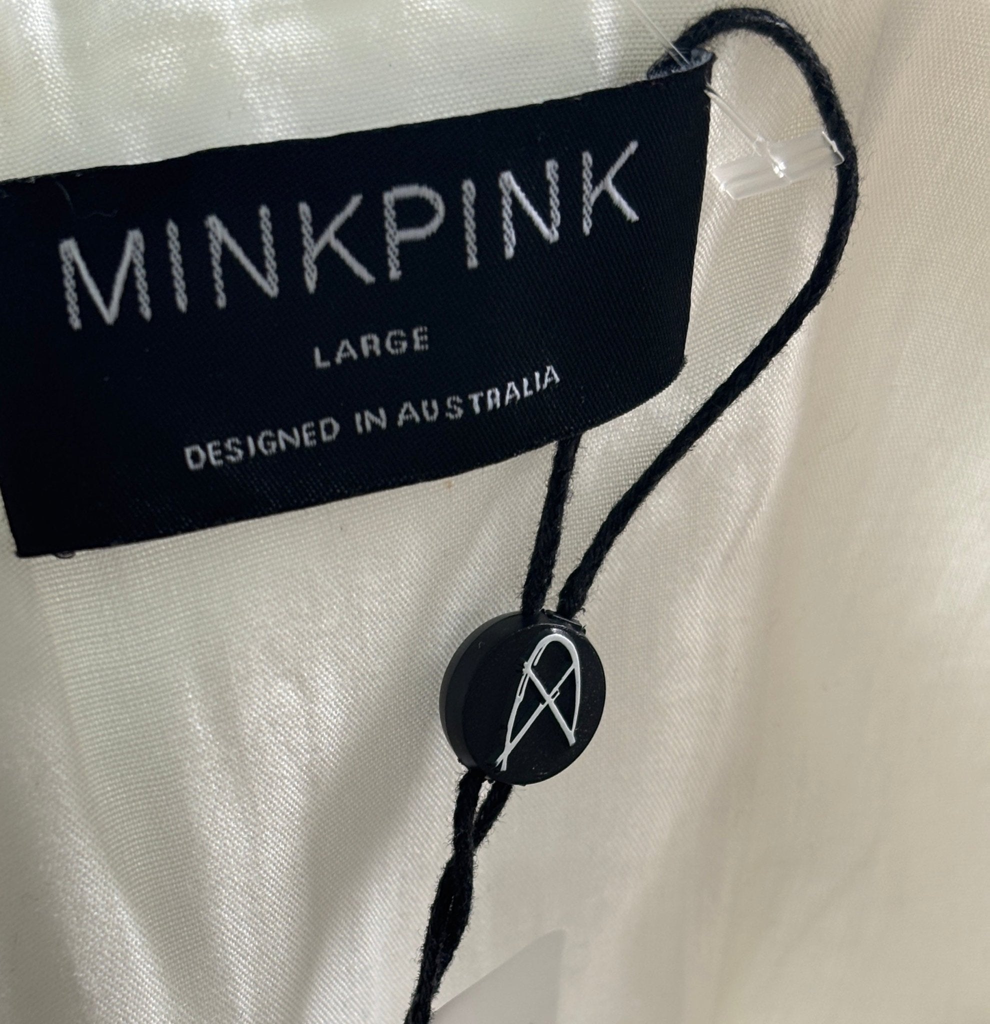 Minkpink brand label large designed in Australia thrifted dresses new with tags Sassy and Chic
