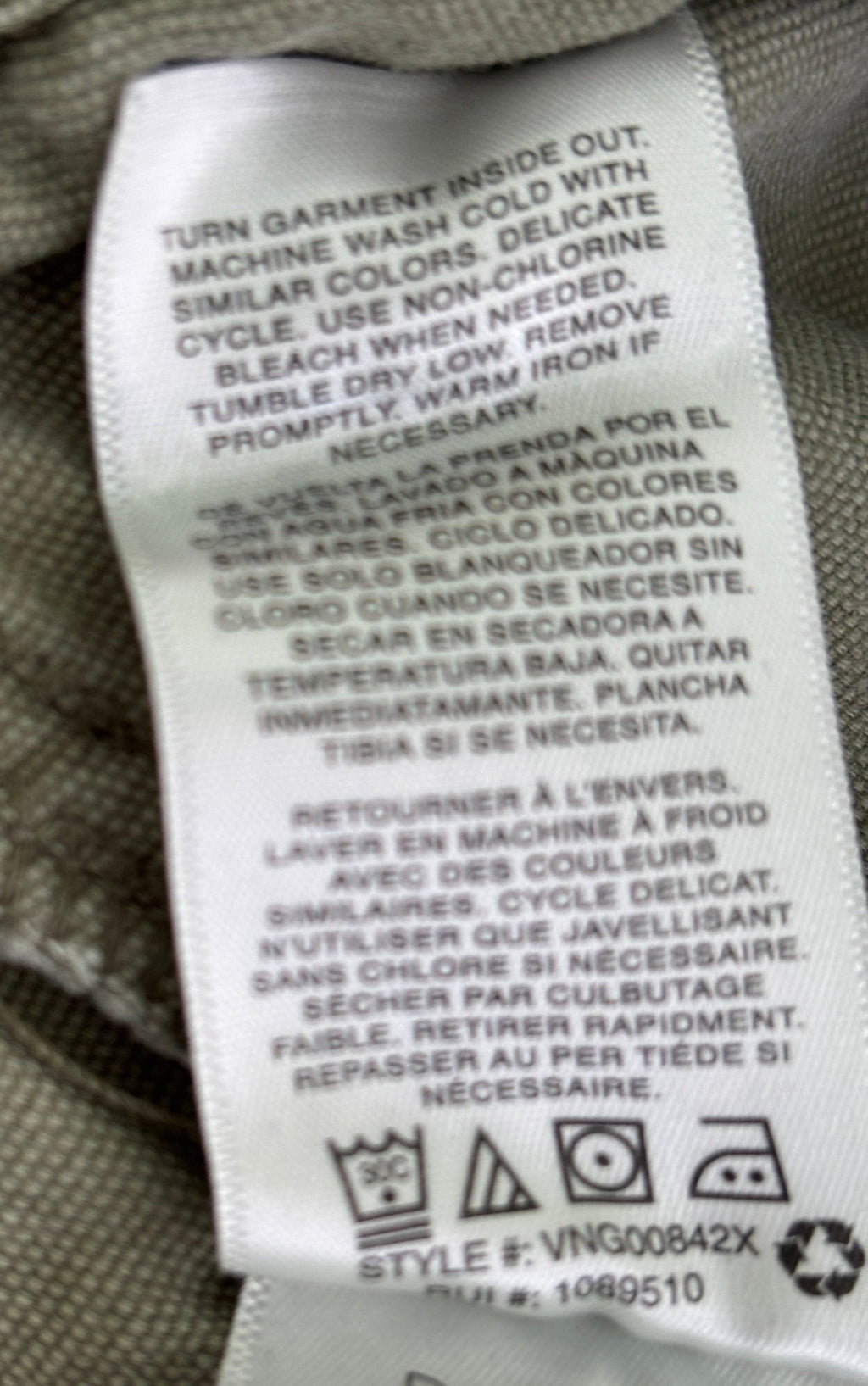 Curve Appeal olive utility jacket care label 100% cotton machine wash like new Sassy and Chic