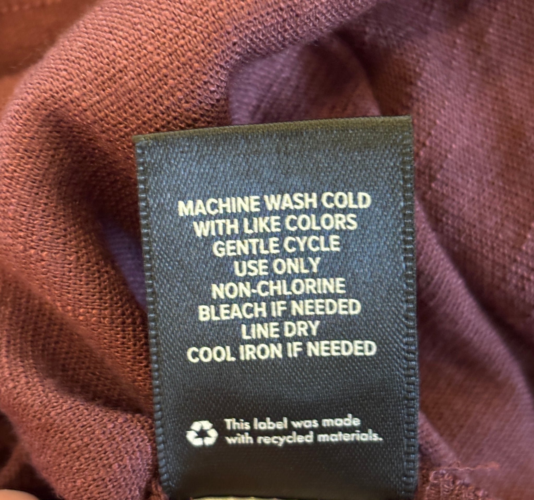 Torrid dress care label machine wash cold gentle cycle line dry Sassy and Chic
