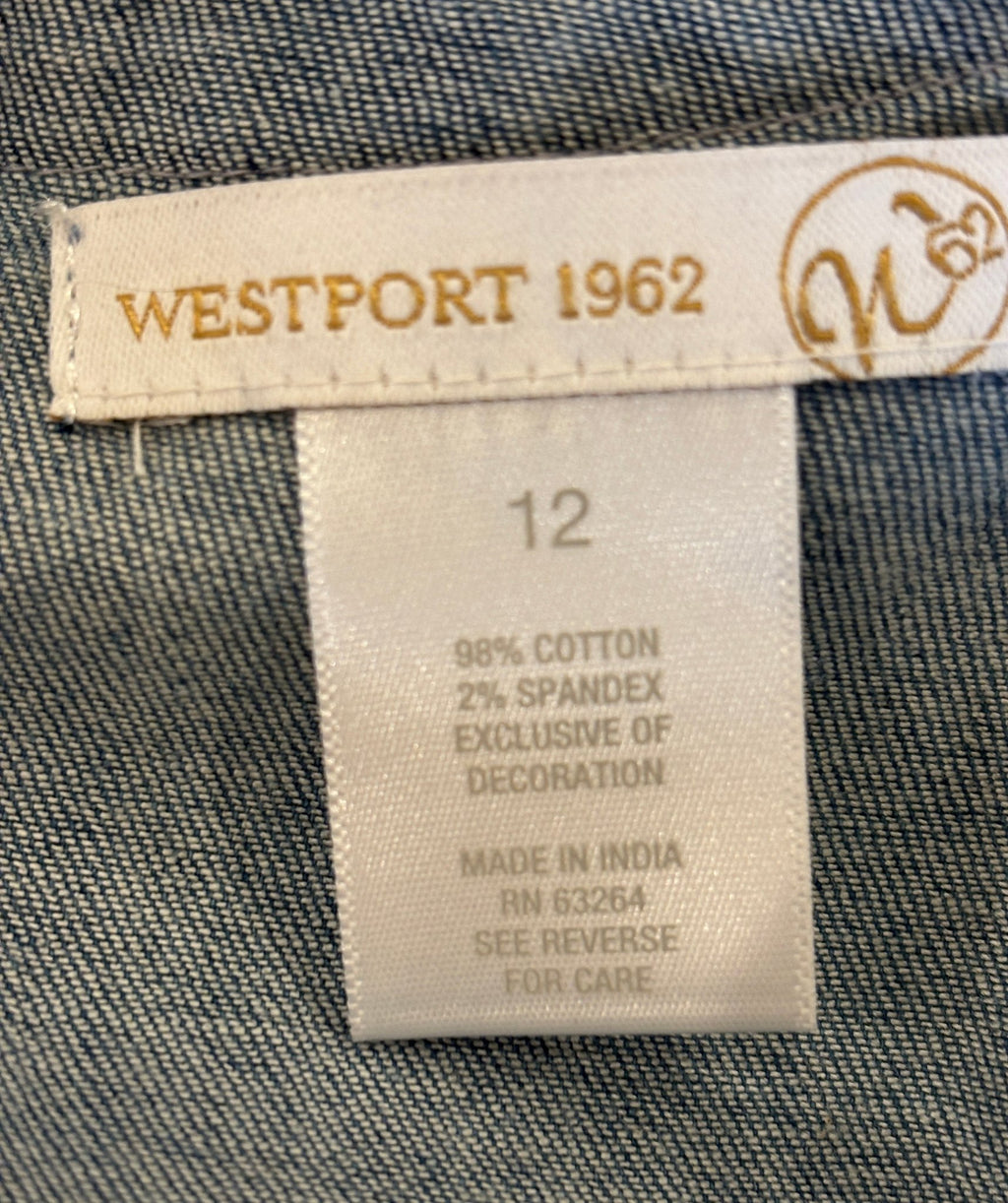 Westport 1962 brand label 98% cotton 2% spandex size 12 thrifted dresses NWT